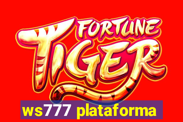 ws777 plataforma